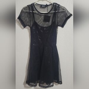 NWT Iron Fist Skullz Club Mesh Dress size small